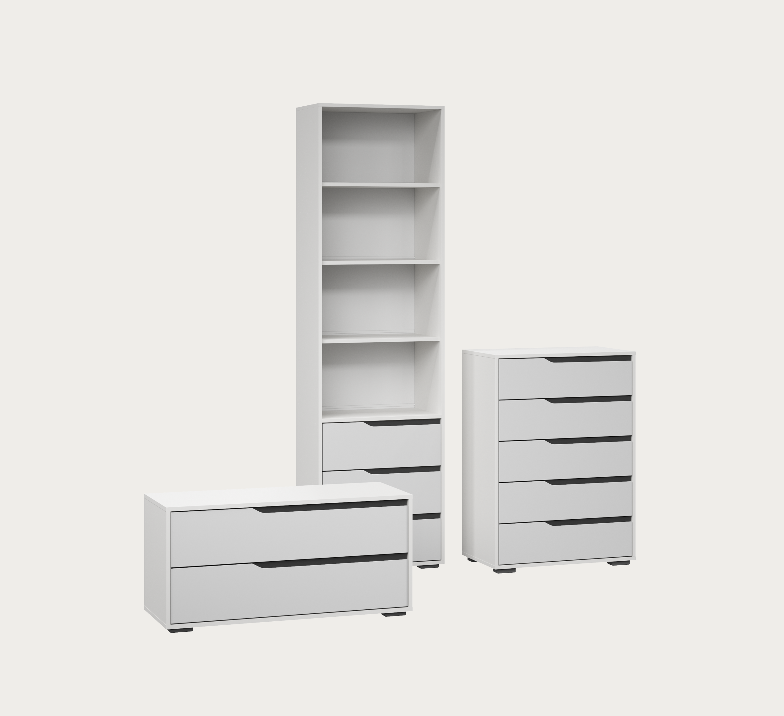 Комоды, стеллажи и тумбы