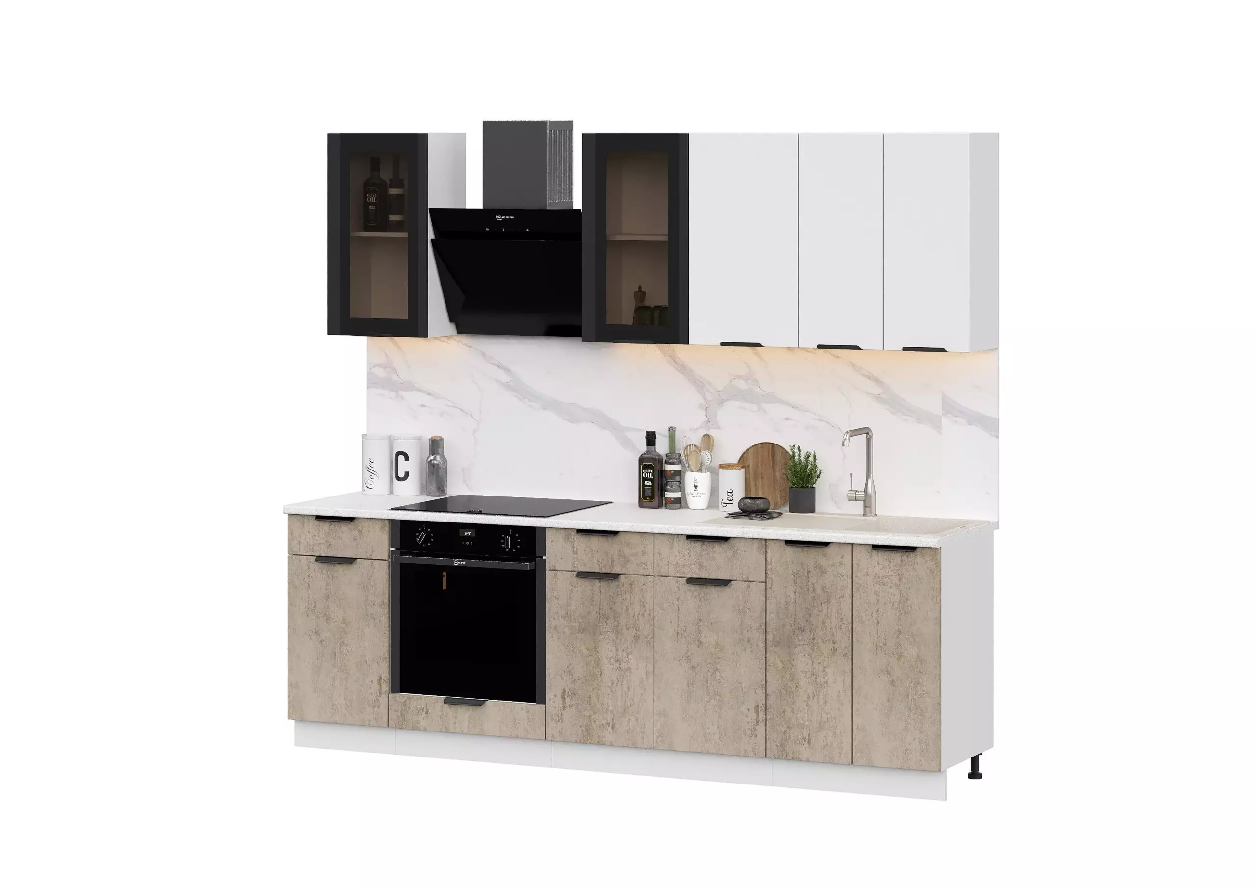 Модульная кухня Норд 2,4 м